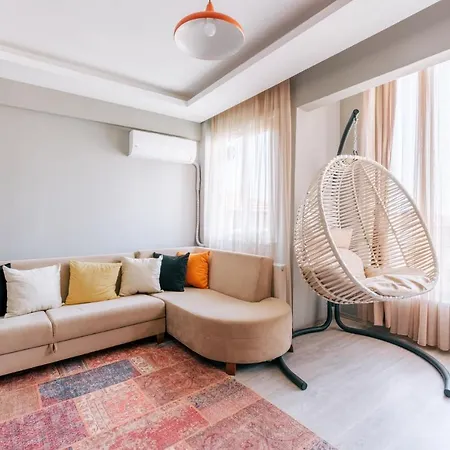 Charming Flat 3 Min To Bull Statue 5 Min To Moda 아파트